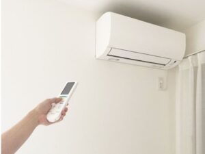 エアコンのリモコン操作
